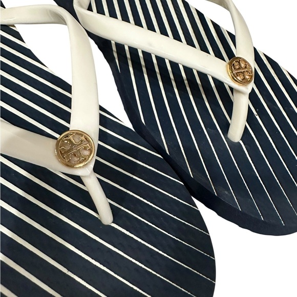 Women’s Tory Burch Flip Flops Sandals Size 11 Worn Once - Picture 2 of 5